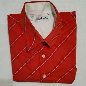 "Philadelphia" red long sleeve shirt, XL